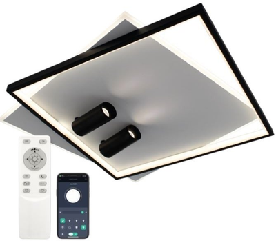Люстра світлодіодна стельова LUMINARIA GEOMETRIA DOWNLIGHT 75W 2S 500/500 White/Black