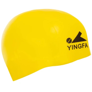 Шапочка для плавания силиконовая для взрослых Yingfa Speed 0073 размер S Yellow