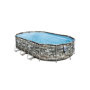 Басейн Bestway Power Steel Swim 610x366x122см