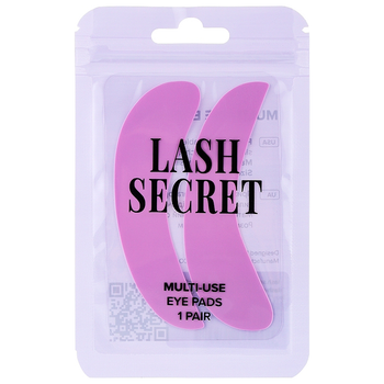 Силиконовые патчи многоразовые Lash Secret фиолетовый 1 пара