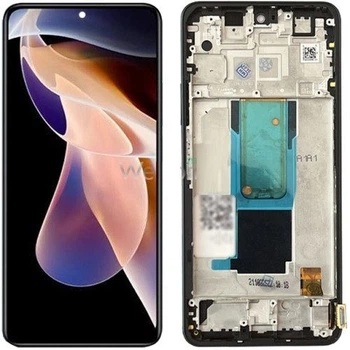 Дисплей Xiaomi Redmi Note 11 Pro Plus 5G с сенсором и рамкой, зеленый (OLED)