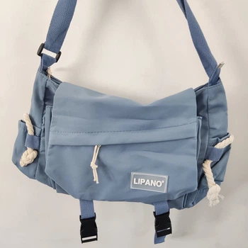 Сумка на плече поясна Lipano Блакитна
