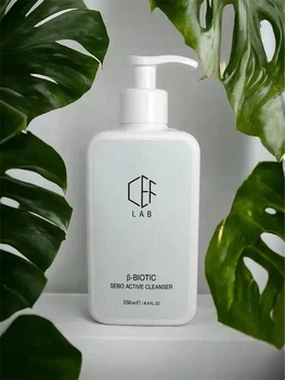 Азелаїновий Очищаючий Гель CEF Lab β-Biotic Sebo Active Cleanser 250 мл