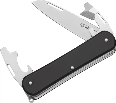 Ніж багатофункціональний Fox Vulpis Aluminium Black. 3 інструменти