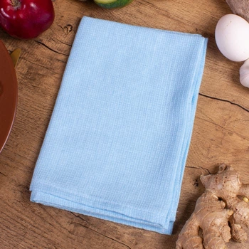 Полотенце вафельное Mirson №509 Waffle Blue 30х50 см (2200006723493)