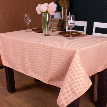 Скатертина MirSon Жаккард №302 Jacquard Orange 100x140 см (2200006723363)