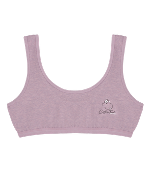 Підлітковий топ з принтом Cotton Tail на широких бретельках - Donella - 6024Y6 - 146-152 см - Темно-рожевий
