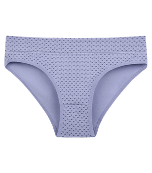 Трусы слипы с рисунком женские - Donella - 188114 - XXL - Светло-фиолетовый