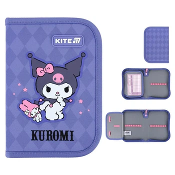 Пенал без наповнення Kite Kuromi HK25-621-2, 1 відділення, 1 відворот
