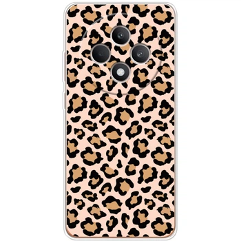 Силиконовый Чехол с Картинкой для OPPO Reno 12 F Принт (Леопардовый, leo) (65435-ysm033)