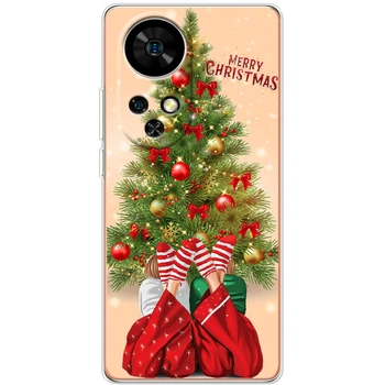 Силиконовый Чехол с Картинкой для Ulefone Note 17 Pro Принт (Новогодний, Елка) (65170-ysm2517)