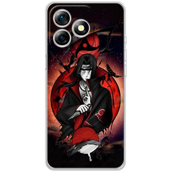Силиконовый Чехол с Картинкой для Ulefone Note 18 Pro Принт (Аниме Итачи, Anime Itachi) (65171-ysm002)