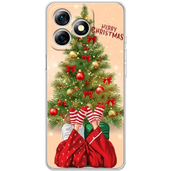 Силиконовый Чехол с Картинкой для Ulefone Note 18 Pro Принт (Новогодний, Елка) (65171-ysm2517)