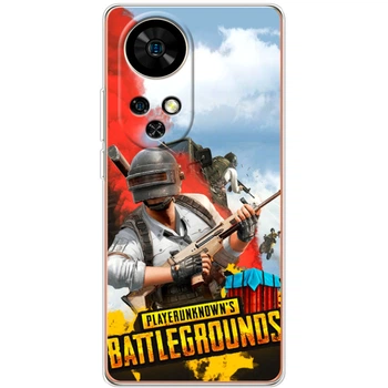 Силиконовый Чехол с Картинкой для Ulefone Note 17 Pro Принт (Пубг Батлграунд, Pubg Battlegrounds) (65170-ysm2292)