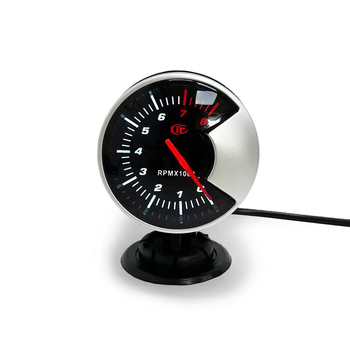 Тахометр Ket Gauge 602705 Ø60 мм с LED подсветкой | Прибор датчик автомобильный