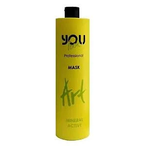 Маска для сухих ломких и ослабленных волос с минералами You Look Professional Art Mineral Active Mask 1000 мл