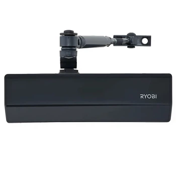 Автоматичний дверний дотягувач RYOBI D-2055V Grey Anthracite для міжкімнатних і вхідних дверей з регулюванням швидкості зачинення (99-00012876)