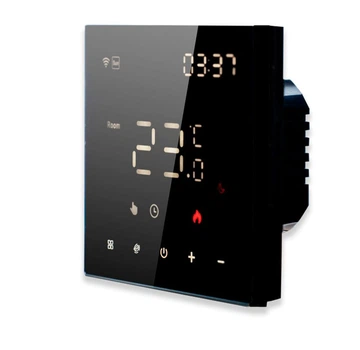 Программируемый терморегулятор IN-THERM PT-082 Чёрный / Для тёплого пола