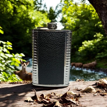 Фляга Hip Flask GDA-9/4 9Oz/266ml из нержавеющей стали