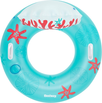 Dmuchane koło Bestway Coral Bliss 113 x 107 cm 43730 (6941607352069) Dmuchane koło Bestway Coral Bliss 113 x 107 cm 43730 (6941607352069)