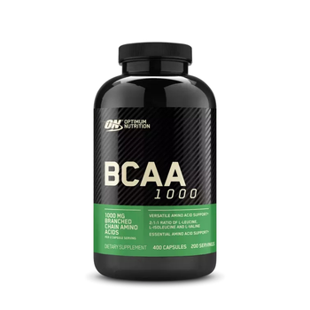 Аминокислота Optimum Nutrition BCAA 1000 400 капсул