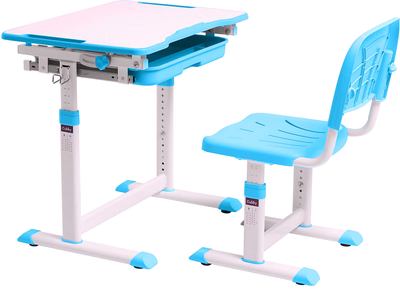 Комплект Cubby Sorpresa Blue парта + стул трансформеры (Sorpresa Blue)
