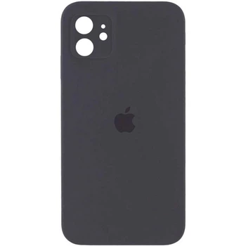 Чохол Silicone Premium case з захистом камери для iPhone 11 Full Camera Protective dark gray 9547
