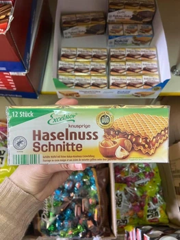 Вафли Excelsior "Haselnuss Schnite" 250 гр.