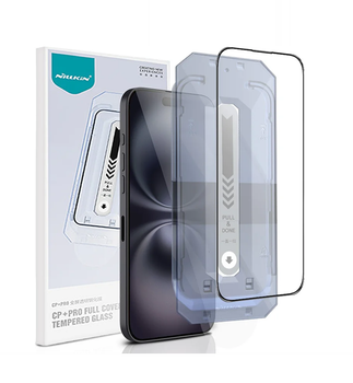 Защитное стекло Nillkin Amazing CP+ PRO Full Glue для Apple iPhone 16 Pro Max Black (0.25 mm) с аппликатором