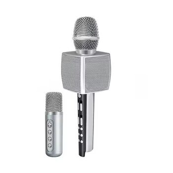 Бездротовий караоке мікрофон Magic Karaoke YS-98 silver