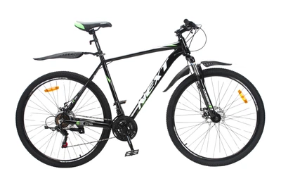 Велосипед Crossbike Next 2025 29" 22" Чорний-Зелений