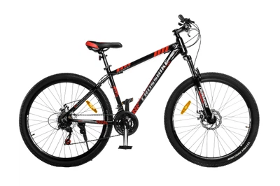 Велосипед CrossBike Everest 27"17" Чорний-Червоний