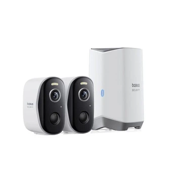 Комплект беспроводных камер Портативная камера видеонаблюдения Baseus Security N1 Plus Outdoor (2шт) 2K IP67 (S0TY002132) White