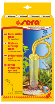 Грунтоочиститель сифон для аквариума Sera gravel washer круглый ручной 08560