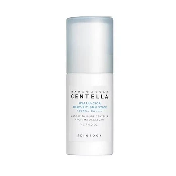 SKIN1004 Hyalu-Cica Silky-Fit Sun Stick SPF50+ PA++++ MINI Солнцезащитный стик с шелковым финишем МИНИ