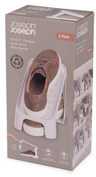 Набір органайзерів для взуття Joseph Joseph Shoe-in Compact сірий 2 шт (5028420555028)