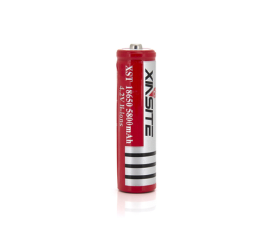 Акумулятор Li-ion UltraFire18650 4800mAh 3.7V, Red, 2 шт. в упаковці, ціна за 1 шт.