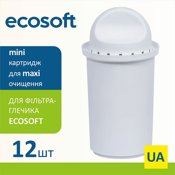 Набор картриджей Ecosoft УЛУЧШЕННЫЕ для фильтров-кувшинов 12 шт (4820056802061)