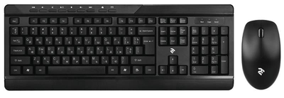 2E Комплект клавіатура та миша MK410 WL, EN/UK/RU, чорний