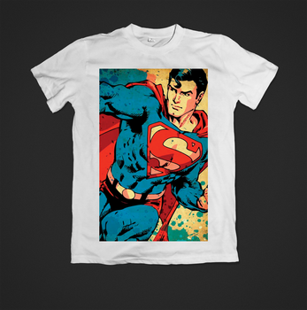 Футболка YOUstyle Superman 0641 XXL White