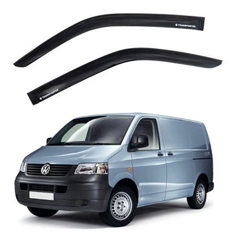 Дефлектори вікон ветровики Volkswagen Т5/Т6 2003-2015 Скотч 3M Voron Glass