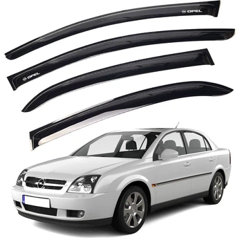 Дефлектори вікон вітровики Opel Vectra C Седан 2002-2008 Voron Glass