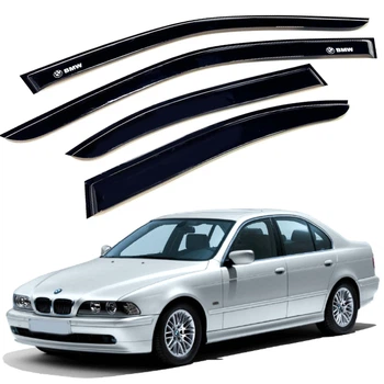 Дефлектори вікон вітровики для Bmw 5 (E39) 1995-2003 Скотч 3M Voron Glass