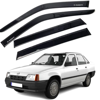 Дефлектори вікон вітровики Opel Kadett E Седан 1984-1991 Voron Glass