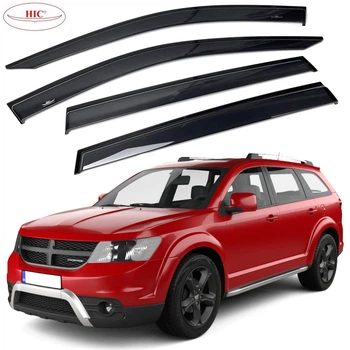 Дефлектори вікон вітровики HIC для Dodge Journey Fiat Freemont 2007-2021 (D24)