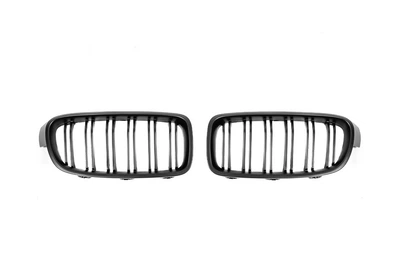 Ноздри M-Look для BMW 3 F30/F31 2012-2019 (черный матовый)