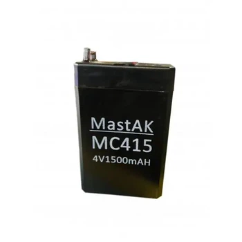 Акумулятор свинцевий для ліхтарика Mastak MС415 4V 1500mAh