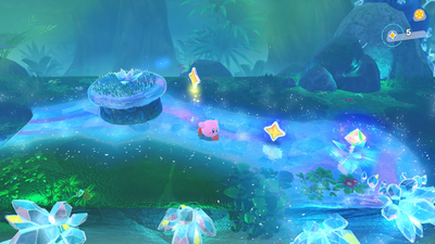 Гра Nintendo Switch 2 Kirby and the Forgotten Land + Star-Crossed World (картридж) (0045496312930)