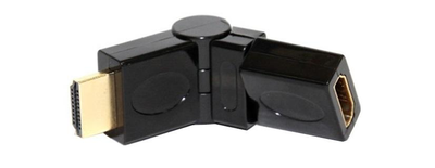 Адаптер Viewcon VD040 HDMI AM-AF (поворотний двохосьовий)