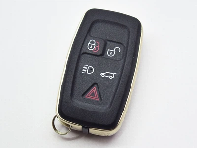 Корпус смарт ключа Land Rover Range Rover Discovery 2009-2011 4+1 кнопки большой с логотипом
